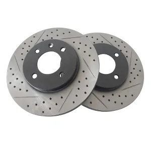 Volkswagen Golf Car Brake System Front and Rear Broken Disc Rotor Brake Disc
