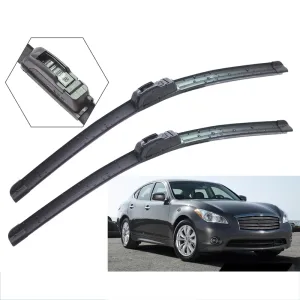 Frameless high quality wiper blades universal U/J type wiper blades soft flat car windshield wiper blades